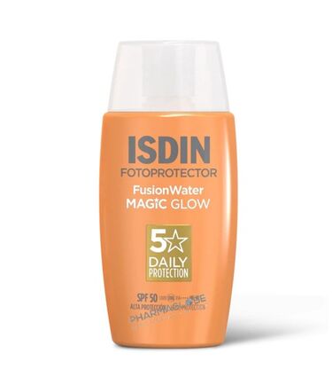 isdin-fotoprotector-fusion-water-magic-glow-spf-30-visage-flacon-50ml-ecran-solaire-ultra-leger-pharmaglobe.lu