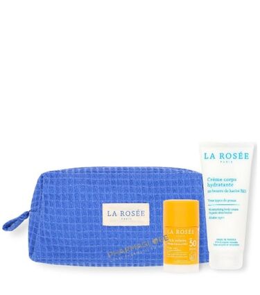 la-rosee-trousse-soins-ete-bleu-stick-solaire-spf50-creme-corps-pharmaglobe.lu