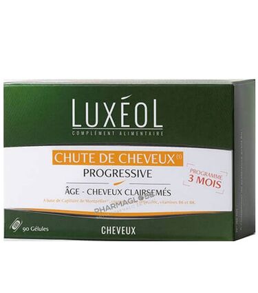 luxeol-chute-cheveux-progressive-90-gelules-pharmaglobe