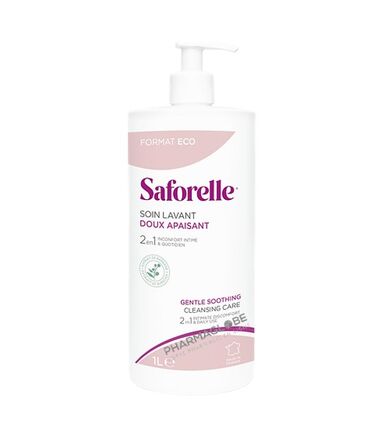 saforelle-soin-lavant-doux-flacon-pompe-1-litre-iprad-gel-intime-peaux-sensibles-ou-irritees-pharmaglobe.lu