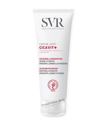 SVR-CICAVIT+-CREME-HPPI-100ML-creme-apaisante-reparatrice-anti-marques-pharmaglobe.lu