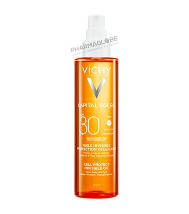 VICHY-CAPITAL-SOLEIL-HUILE-PROTECTION-SOLAIRE-SPF30-200ML-pharmaglobe.lu
