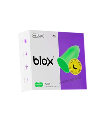 BLOX-SLEEP-MOUSSE-MEDIUM-bouchon-oreilles-en-ousse-sommeil-pharmaglobe.lu