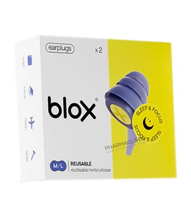 BLOX-SLEEP-REUTILISABLE-bouchon-oreilles-pharmaglobe.lu