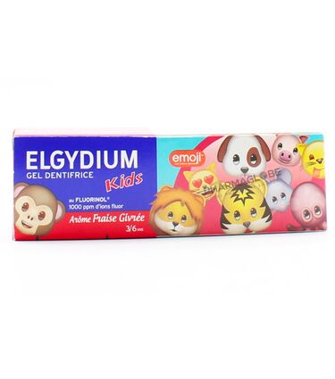 ELGYDIUM-KIDS-DENTIFRICE-FRAISE-GIVREE-50ML-pharmaglobe.lu