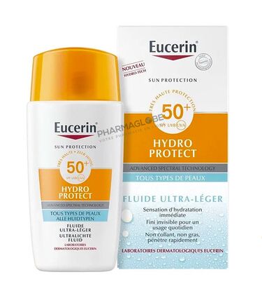 EUCERIN-SUN-HYDRO-PROTECT-FLUIDE-VISAGE-SPF50+-50ML-protection-solaire-fluide-ultra-leger-pharmaglobe.lu
