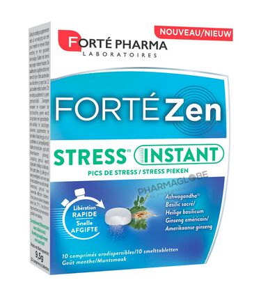 FORTE-ZEN-STRESS-INSTANT-10-Comprimes-pharmaglobe.lu