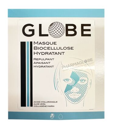 Globe-Masque-Biocellulose-Hydratant-3-masques-8ml-pharmaglobe.lu