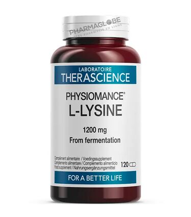 PHYSIOMANCE-L-LYSINE-120-GELULES-Therascience-pharmaglobe.lu