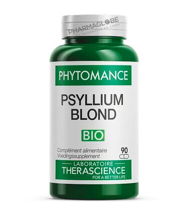 PHYTOMANCE-PSYLLIUM-BLOND-BIO-90-CAPSULES-Therascience-pharmaglobe.lu