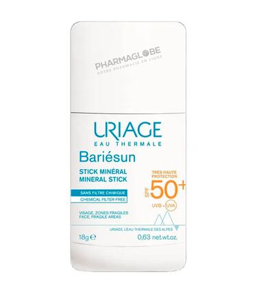 URIAGE-BARIESUN-STICK-MINERALE-SPF50-18G-protection-solaire-sans-filtre-chimique-pharmaglobe.lu