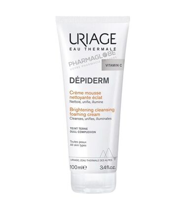 URIAGE-DEPIDERM-MOUSSE-NETTOYANTE-100ML-pharmaglobe.lu
