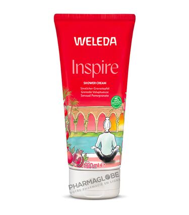WELEDA-CREME-DOUCHE-INSPIRE-GRENADE-200-ML-pharmaglobe.lu