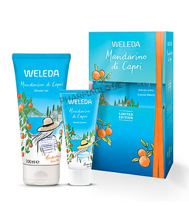 WELEDA-MANDARINO-DI-CAPRI-GEL-DOUCHE-et-CREME-MAINS-pharmaglobe.lu