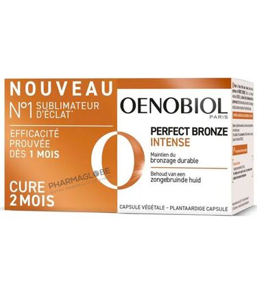 OENOBIOL-PERFECT-BRONZE-INTENSE-2-boites-30-CAPSULES-complement-alimentaire-maintien-bronzage-pharmaglobe.lu