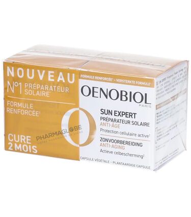 OENOBIOL-SUN-EXPERT-Anti-AGE-2-boites-30-CAPSULES-complement-alimentaire-preparateur-solaire-anti-age-pharmaglobe.lu
