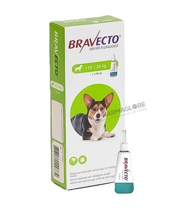 BRAVECTO-500-MG-SPOT-ON-CHIEN-1-PIPETTE-VETERINAIRE-Bravecto-500mg-Spot-On-Solution-Chien->10-20kg-Pipette-1-pharmaglobe.lu