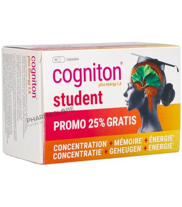 COGNITON-STUDENT-PROMO-25-pourcent-CAPSULES-90-memoire-concentration-pharmaglobe.lu