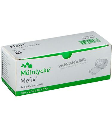 Mefix-Fixation-Adhesive-15cm-par-2,5m-311570-fixation-pharmaglobe.lu