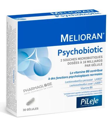 MELIORAN-PSYCHOBIOTIC-30-GELULES-Pileje-pharmaglobe.lu