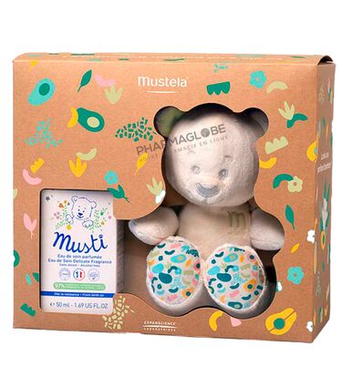 MUSTELA-MUSTI-COFFRET-2024-TERRACOTA-eau-soin-parfumee-plus-peluche-pharmaglobe.lu