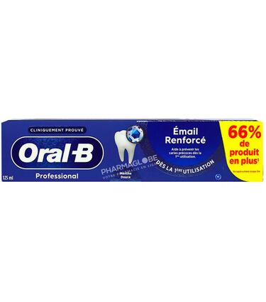 ORAL-B-TANDPASTA-ENAMEL-STRENG-125ML-dentifrice-email-renforce-pharmaglobe.lu
