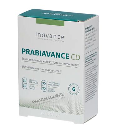 Prabiavance-Cd-30-Gélules-plus-30-Comprimés-Inovance-Ysonut-pharmaglobe.lu