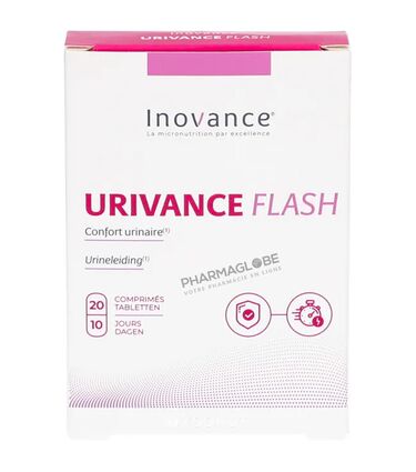 Urivance-Flash-20-Comprimés-Inovance-Ysonut-Femmes-pharmaglobe.lu