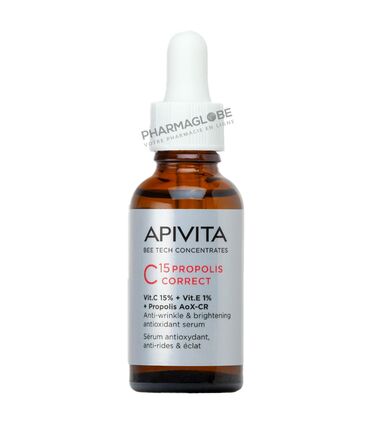 APIVITA-SERUM-ANTIOXYDANT-VITAMINE-C-plus-PROPOLIS-30ML-pharmaglobe.lu