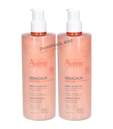 AVENE-XERACALM-NUTRITION-CREME-DE-DOUCHE-2-flacons-500ML-pharmaglobe.lu