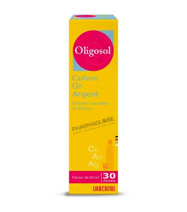 Cuivre-Or-Argent-Oligosol-Solution-Buvable-Flacon-60ml-pharmaglobe.lu