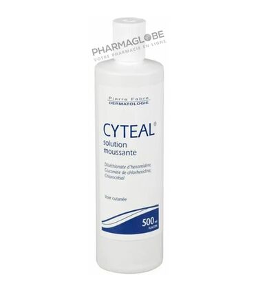 Cyteal-Solution-Moussante-Antiseptique-Flacon-500ml-pharmaglobe.lu