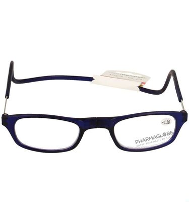 LUNETTE-LECTURE-LENS-+1.5-CLIPYREADER-BLEU-pharmaglobe.lu