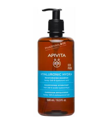 APIVITA-SHAMPOING-HYDRA-HYALURONIC-500ML-pharmaglobe.lu