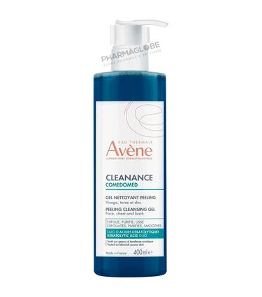 AVENE-CLEANANCE-COMEDOMED-GEL-NETTOYANT-400ML-pharmaglobe.lu