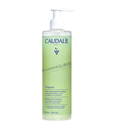 CAUDALIE-VINOPURE-GELEE-NETTOYANTE-PURIFIANTE-385ML-pharmaglobe.lu