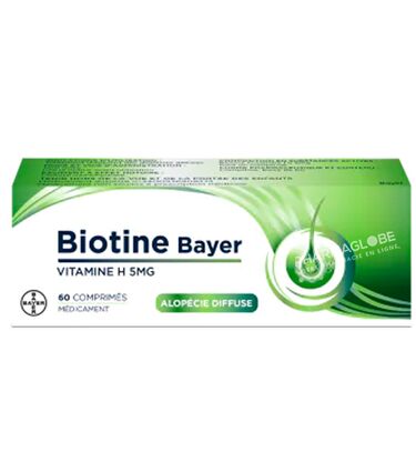 BIOTINE-BAYER-5MG-60-Comprimes-pharmaglobe.lu