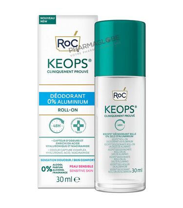 ROC-KEOPS-DEODORANT-ROLL-ON-0-ALUMINIUM-30ML-pharmaglobe.lu