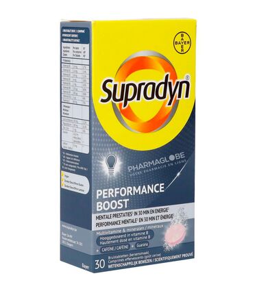 SUPRADYN-PERFORMANCE-BOOST-30-Comprimes-EFFEVERSCENTS-pharmaglobe.lu