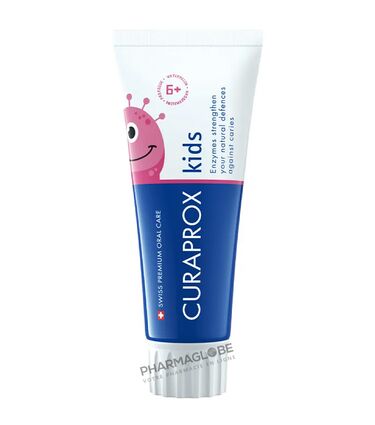 CURAPROX-KIDS-60ML-DENTIFRICE-PASTEQUE-6+ans-pharmaglobe.lu