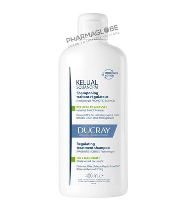 DUCRAY-KELUAL-SQUANORM-SHAMPOING-PELICULES-GRASSES-400ML-pharmaglobe.lu