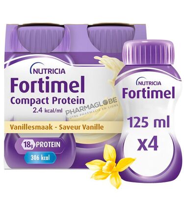 FORTIMEL-COMPACT-PROTEINE-2.4-KCAL-VANILLE-4-bouteilles-125ML-pharmaglobe.lu