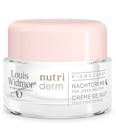 louis-widmer-nutriderm-pigmacare-creme-nuit-sans-parfum-visage-50ml-pharmaglobe.lu