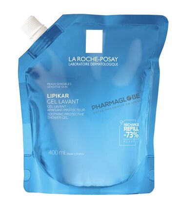 ROCHE-POSAY-LIPIKAR-GEL-LAVANT-REFILL-400ML-pharmaglobe.lu