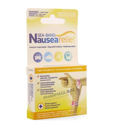 SEA-BAND-ENFANT-BRACELET-ROSE-pharmaglobe.lu