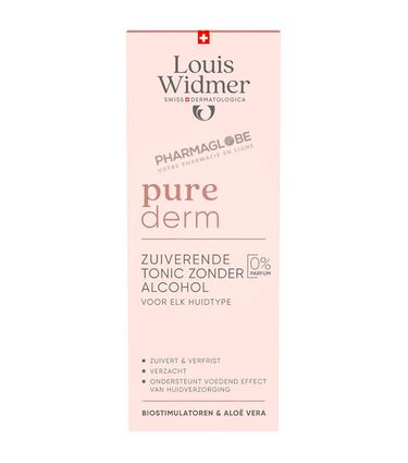 WIDMER-PUREDERM-TONER-lotion-PURIFIANTE-Sans-ALCOOL-Non-Parfume-200ML-pharmaglobe.lu