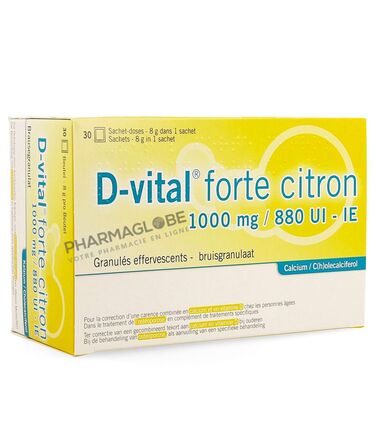 D-VITAL-FORTE-CITRON-1000MG-880U-30SACHETS-calcium-vitamine-D-pharmaglobe.lu