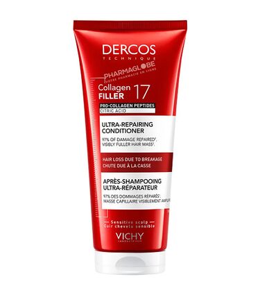 DERCOS-COLLAGEN-17-FILLER-CONDITIONNER-apres-shampoing-200ML-pharmaglobe.lu