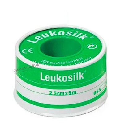 LEUKOSILK-2.50CM-par-5M-pharmaglobe.lu