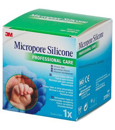 MICROPORE-SILICONE-TAPE-5CM-par-5M-pharmaglobe.lu
